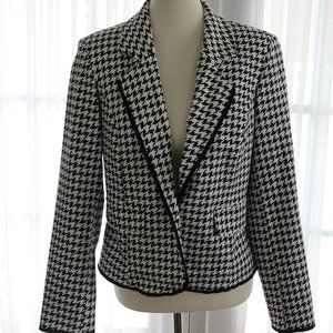 Black and White Blazer